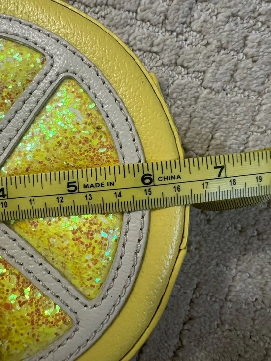 Kate Spade New York Lemon Drop Wicker Crossbody Bag - Picture 6 of 8